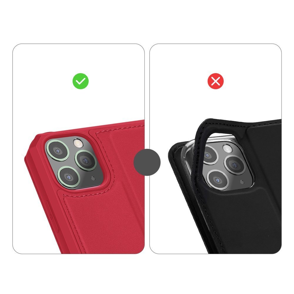 Pokrowiec Dux Ducis Skin X czerwony Apple iPhone 11 Pro Max / 8
