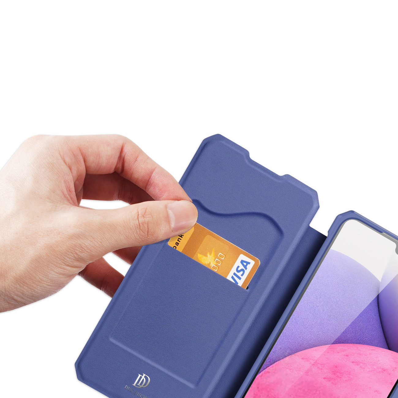 Pokrowiec Dux Ducis Skin X niebieski Samsung Galaxy A33 5G / 4 Pokrowiec Dux Ducis Skin X niebieski Samsung Galaxy A33 5G / 4