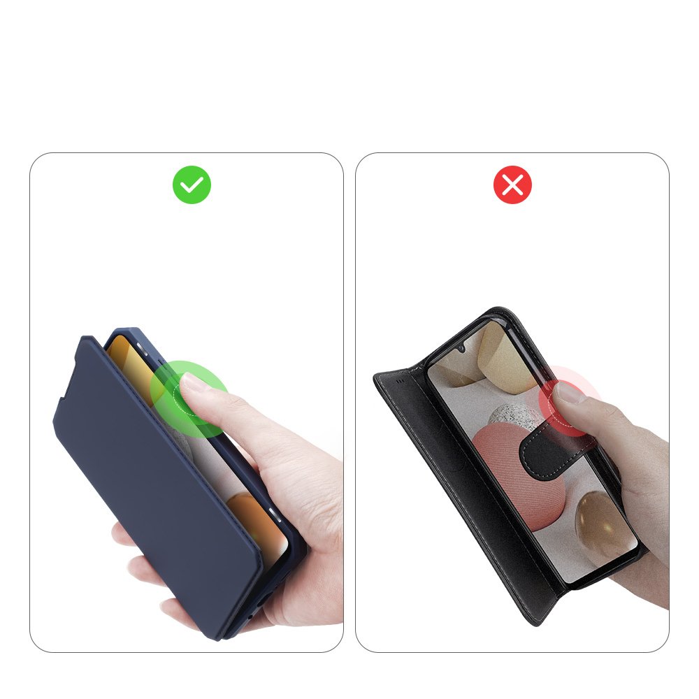 Pokrowiec Dux Ducis Skin X niebieski Samsung Galaxy A42 5G / 10