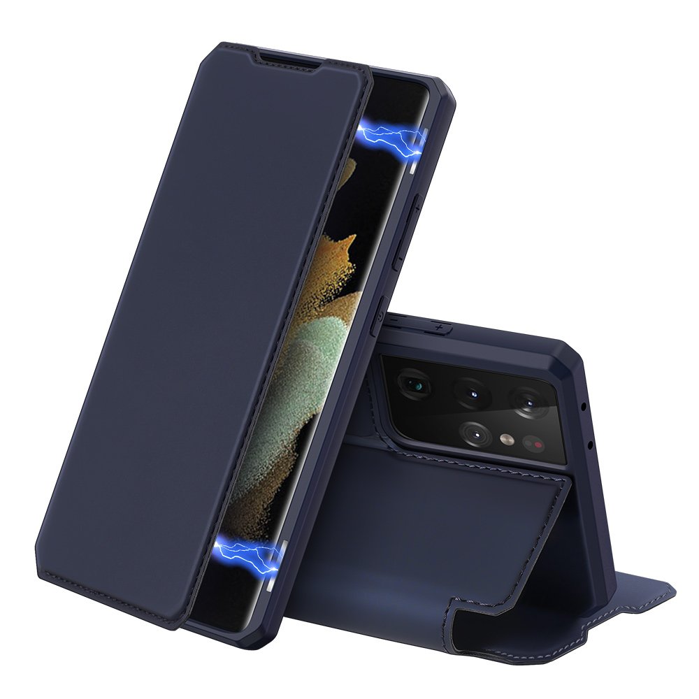 Pokrowiec Dux Ducis Skin X niebieski Samsung Galaxy S21 Ultra 5G