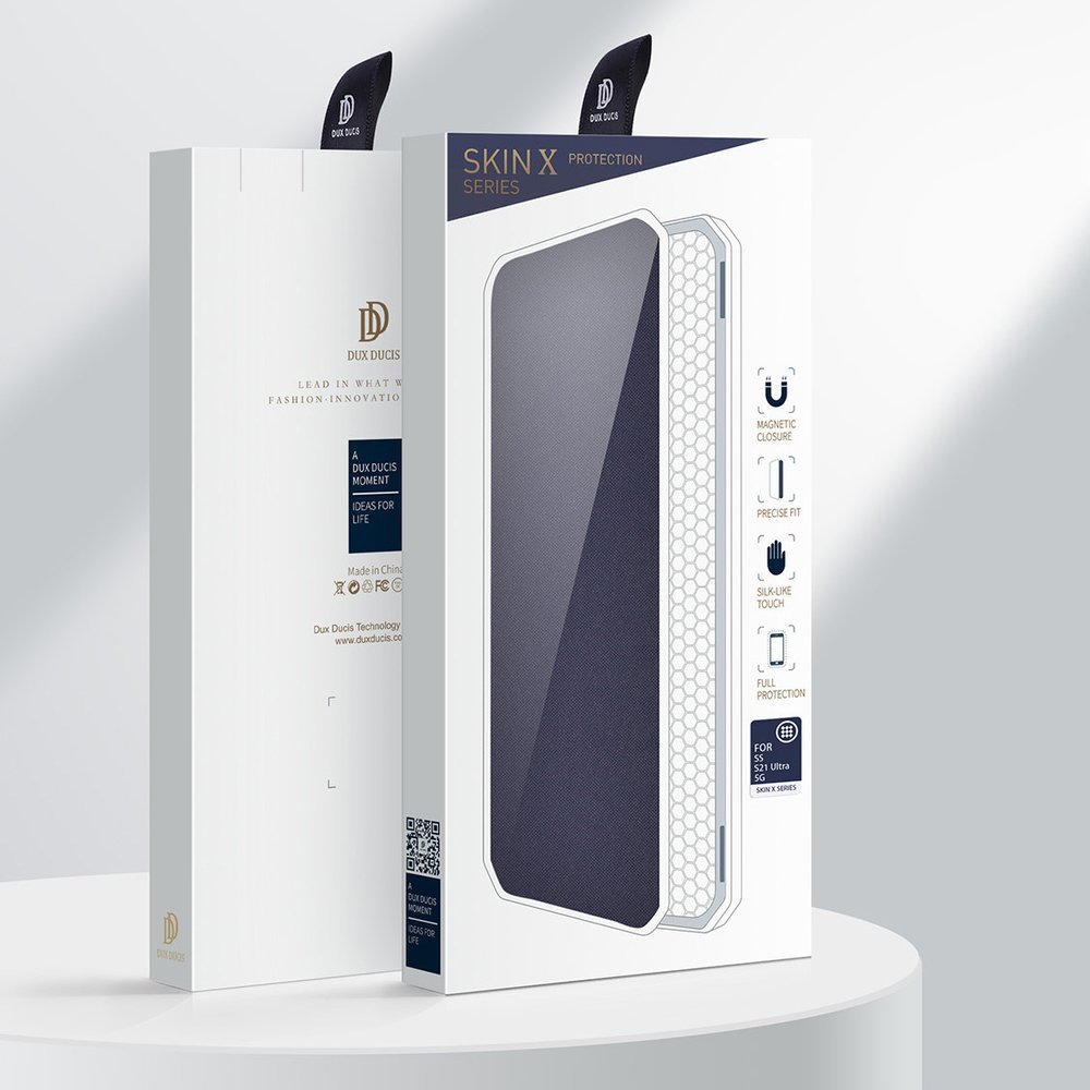 Pokrowiec Dux Ducis Skin X niebieski Samsung Galaxy S21 Ultra 5G / 5