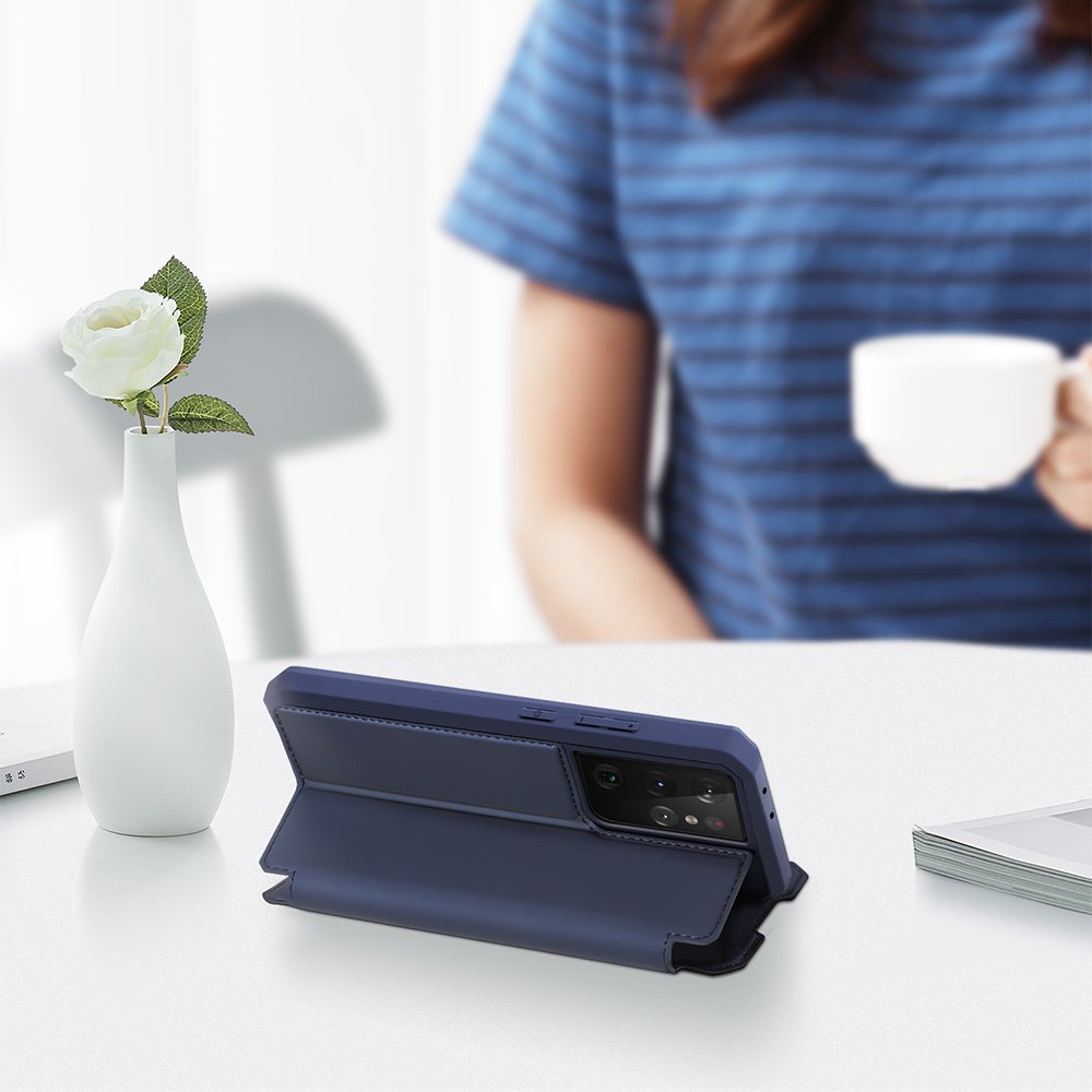 Pokrowiec Dux Ducis Skin X niebieski Samsung Galaxy S21 Ultra 5G / 6