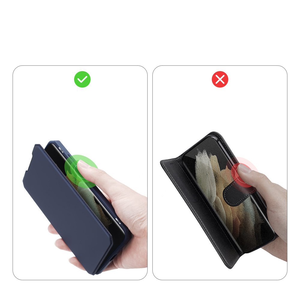 Pokrowiec Dux Ducis Skin X niebieski Samsung Galaxy S21 Ultra 5G / 9