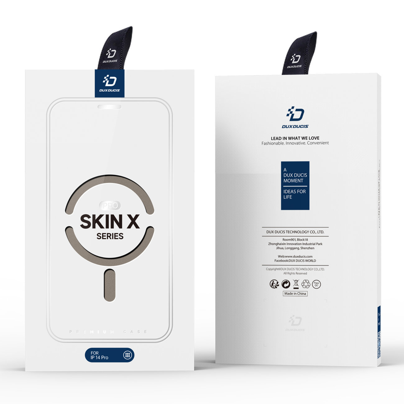 Pokrowiec Dux Ducis Skin X Pro beowy Apple iPhone 14 / 4