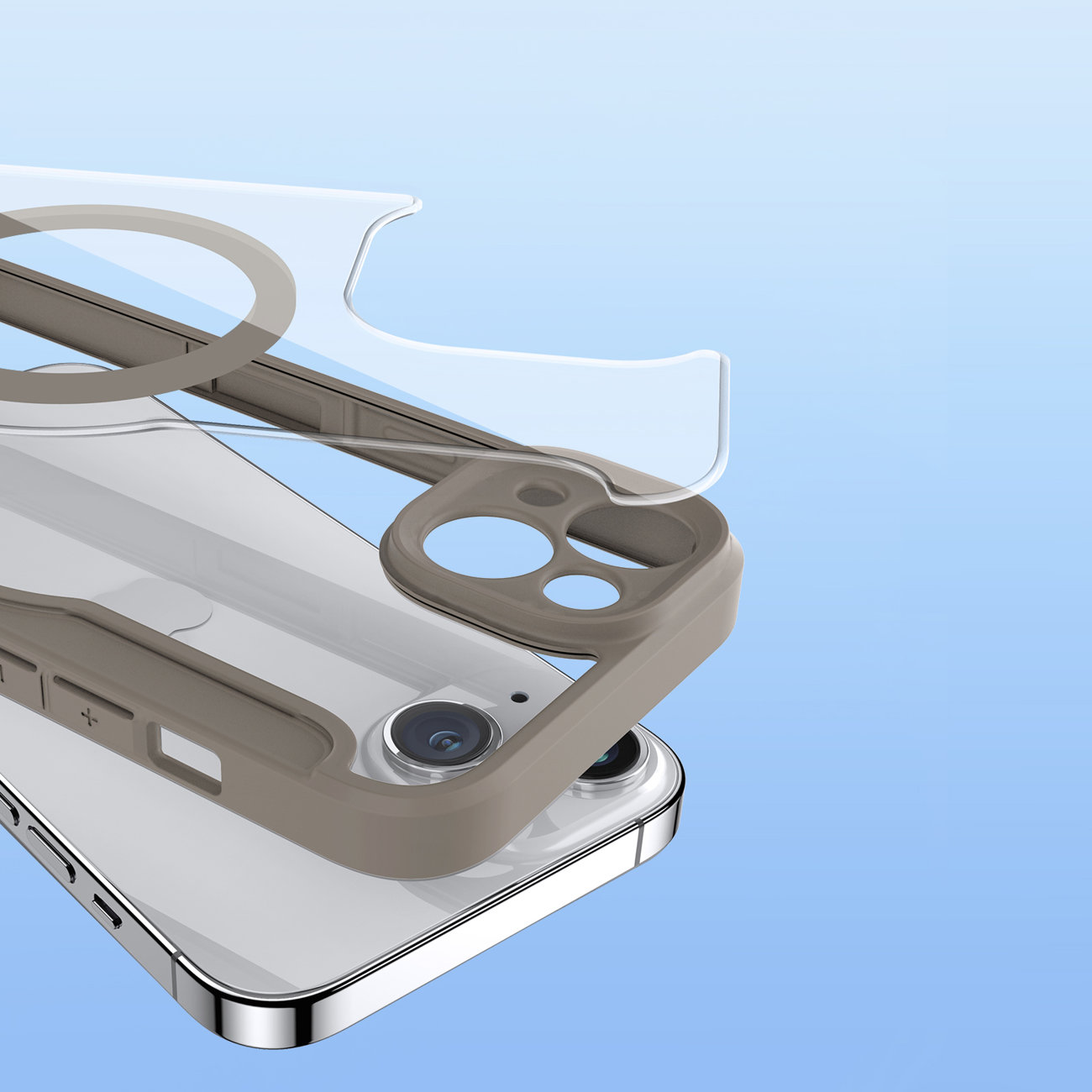 Pokrowiec Dux Ducis Skin X Pro beowy Apple iPhone 14 / 10