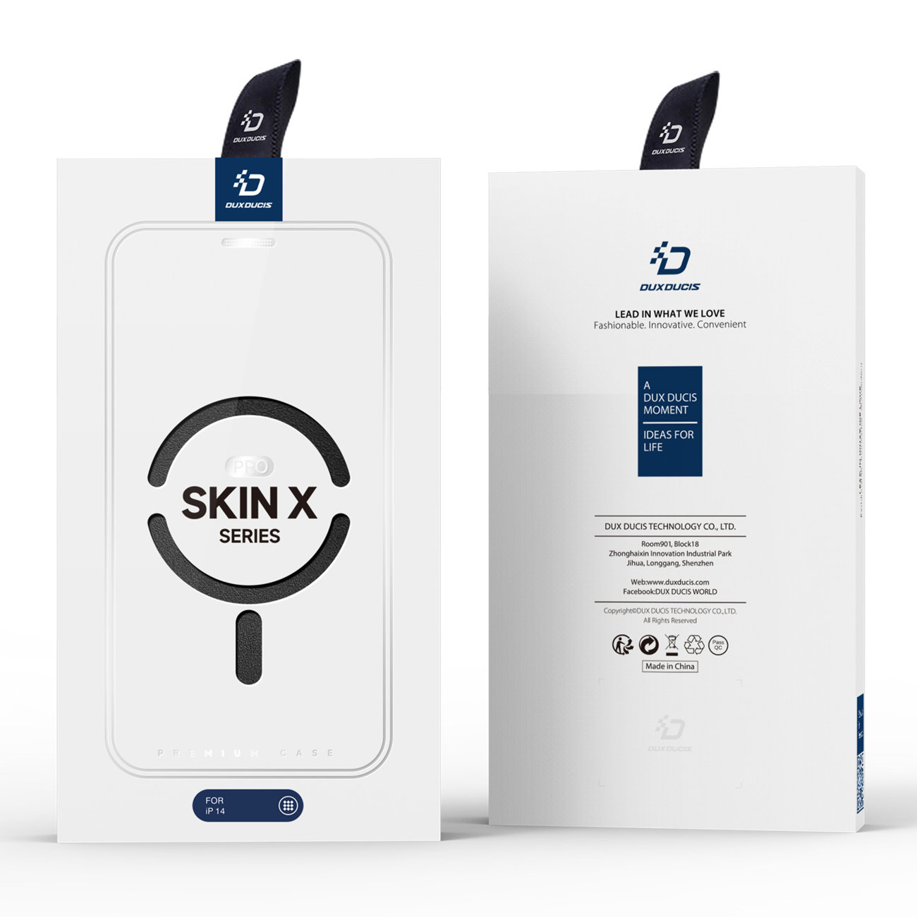 Pokrowiec Dux Ducis Skin X Pro czarny Apple iPhone 14 / 5