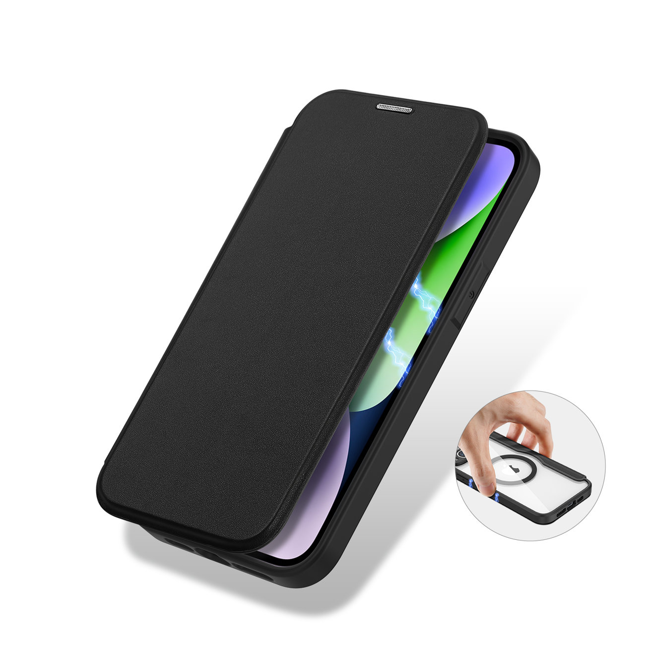 Pokrowiec Dux Ducis Skin X Pro czarny Apple iPhone 14 Plus / 9 Pokrowiec Dux Ducis Skin X Pro czarny Apple iPhone 14 Plus / 9