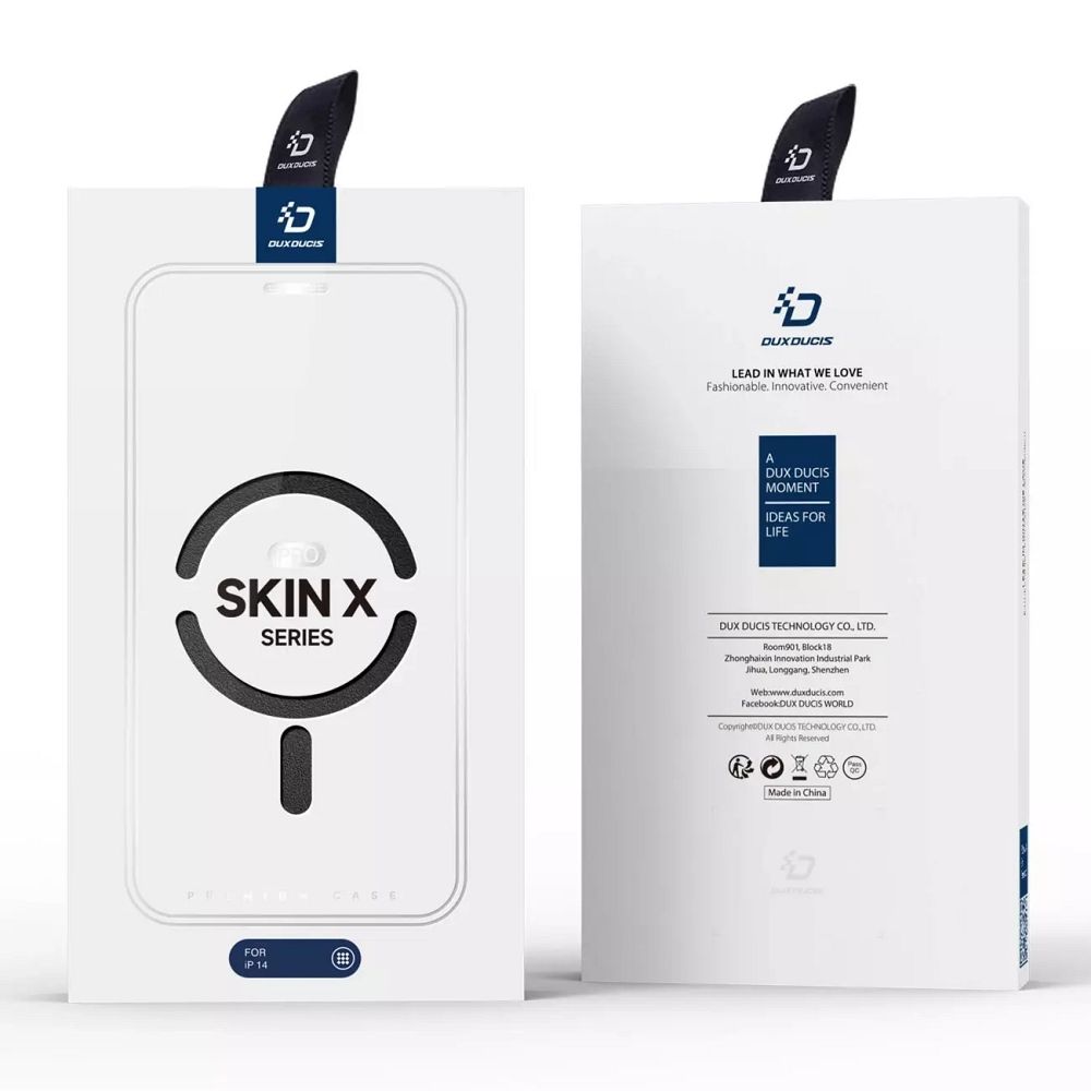 Pokrowiec Dux Ducis Skin X Pro MagSafe czarny Apple iPhone 13 / 10