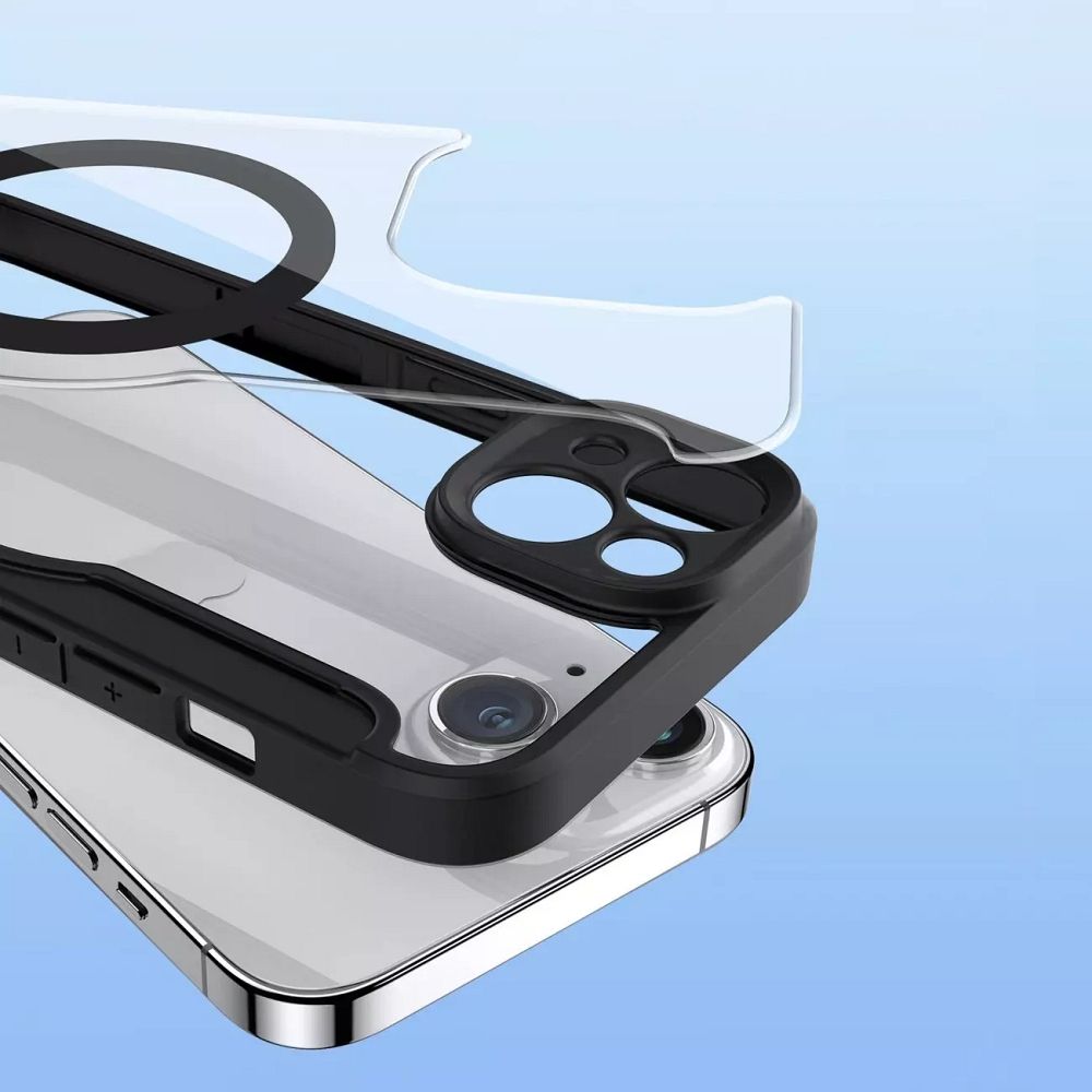Pokrowiec Dux Ducis Skin X Pro MagSafe czarny Apple iPhone 13 / 6