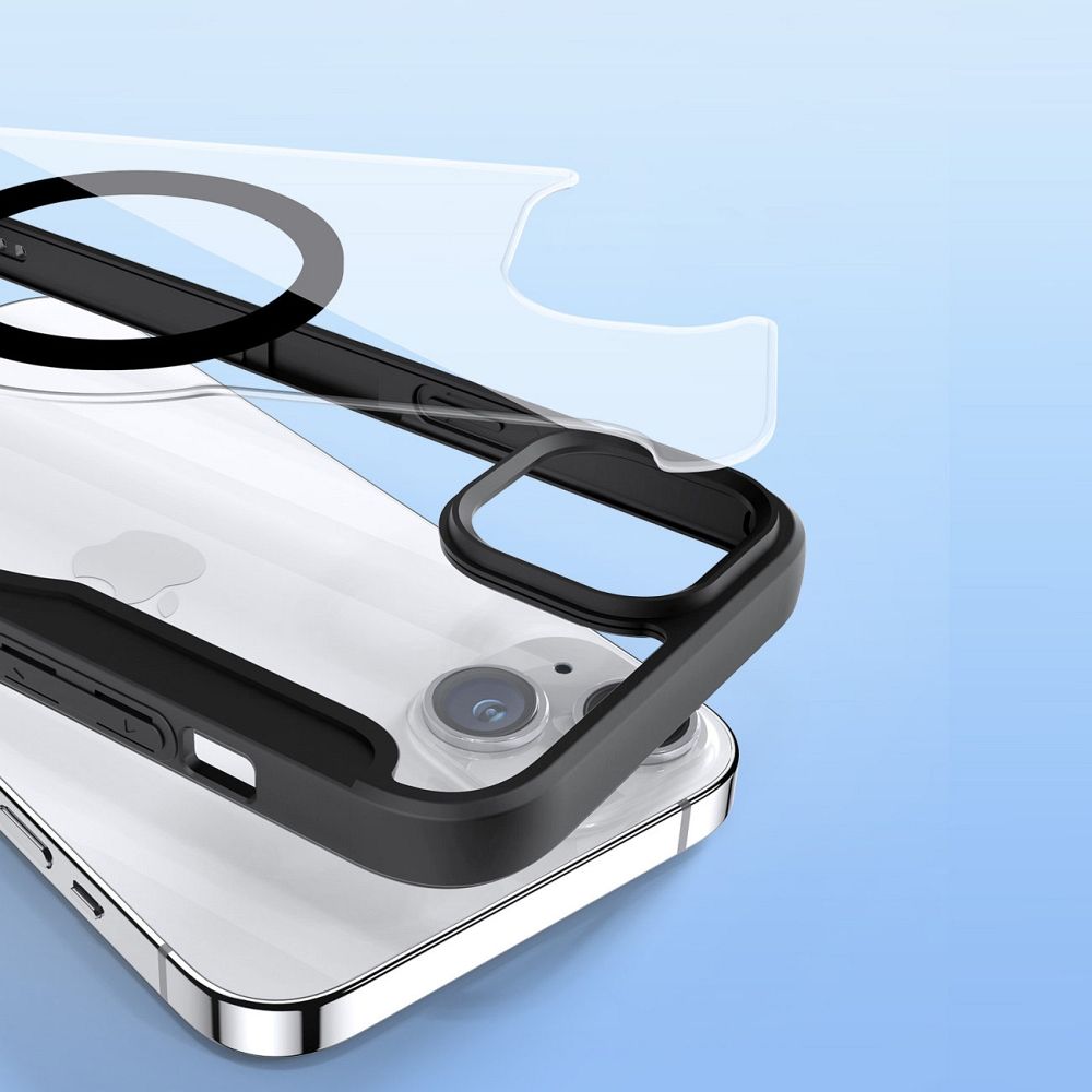 Pokrowiec Dux Ducis Skin X Pro MagSafe czarny Apple iPhone 15 / 11