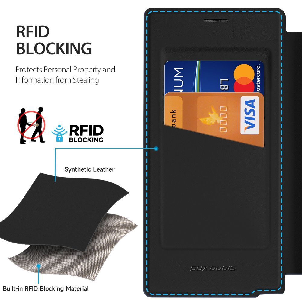 Pokrowiec Dux Ducis Skin X Pro MagSafe czarny Samsung Galaxy S25 Ultra / 3