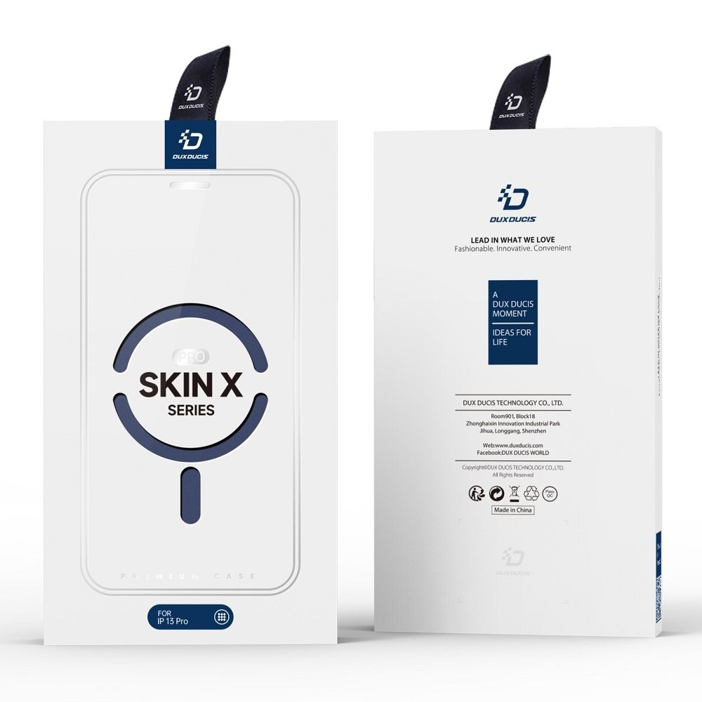 Pokrowiec Dux Ducis Skin X Pro MagSafe niebieski Apple iPhone 13 / 4