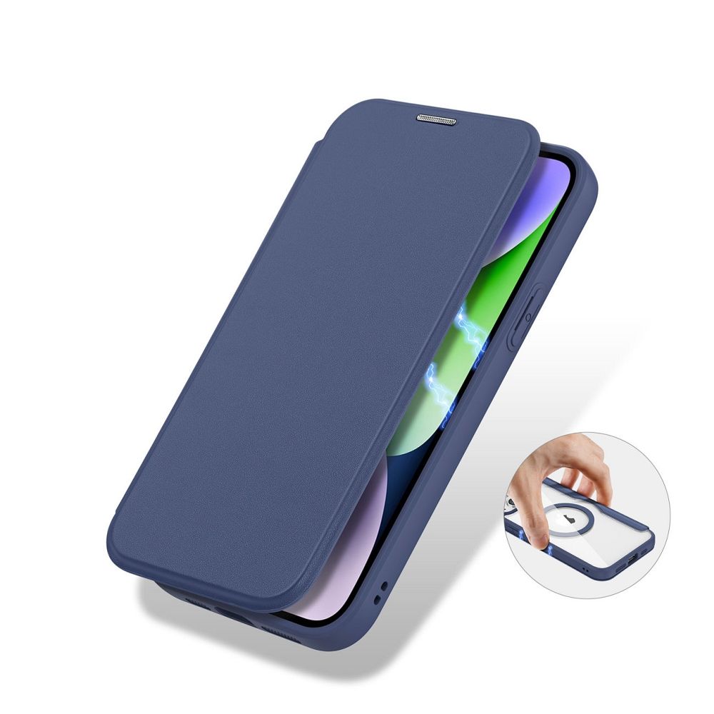Pokrowiec Dux Ducis Skin X Pro MagSafe niebieski Apple iPhone 15 / 4