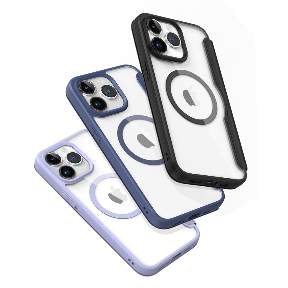 Pokrowiec Dux Ducis Skin X Pro MagSafe niebieski Apple iPhone 15 Pro Max / 3