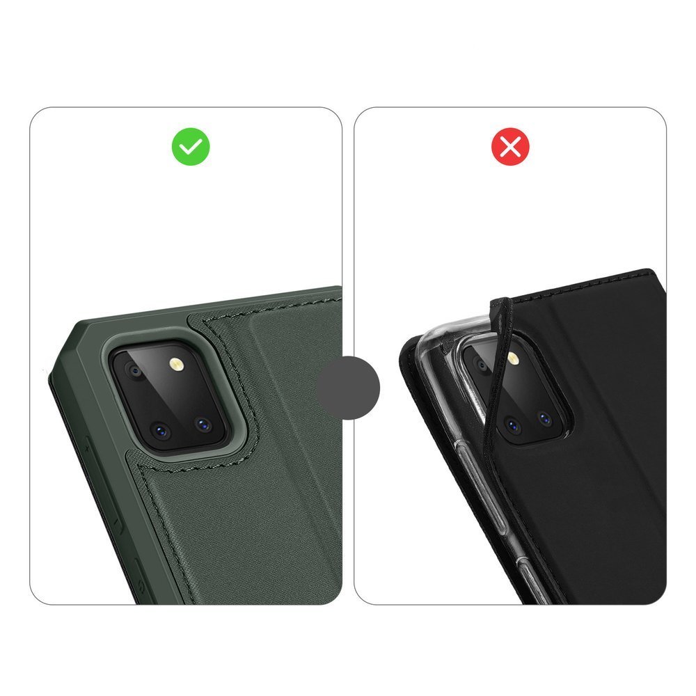 Pokrowiec Dux Ducis Skin X zielony Samsung Galaxy Note 10 Lite / 9 Pokrowiec Dux Ducis Skin X zielony Samsung Galaxy Note 10 Lite / 9