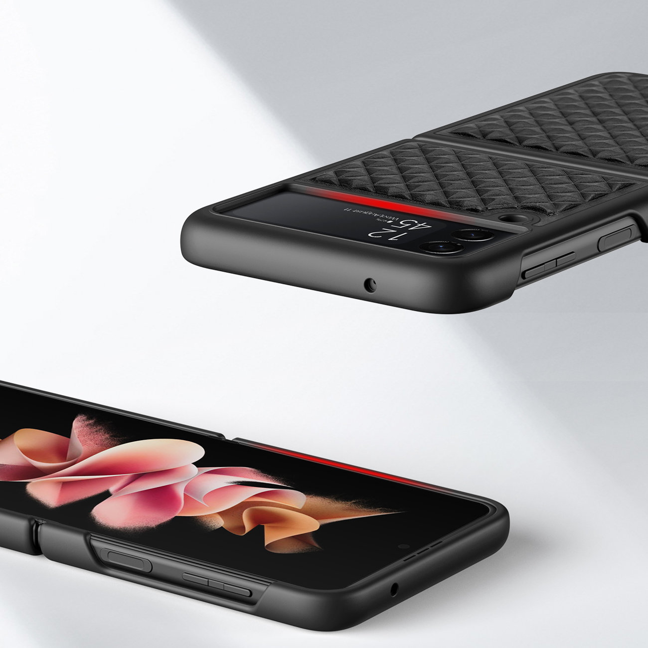 Pokrowiec Dux Ducis Venice czarny Samsung Galaxy Z Flip 3 / 7