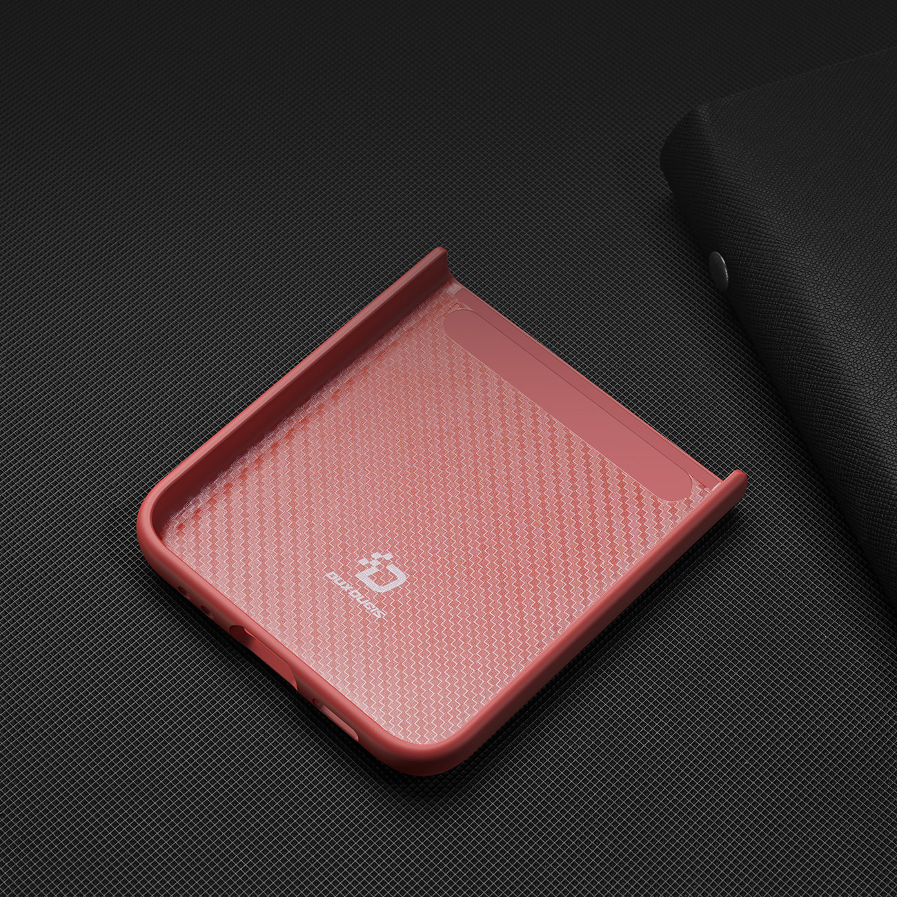 Pokrowiec Dux Ducis Venice czerwony Samsung Galaxy Z Flip 3 / 8