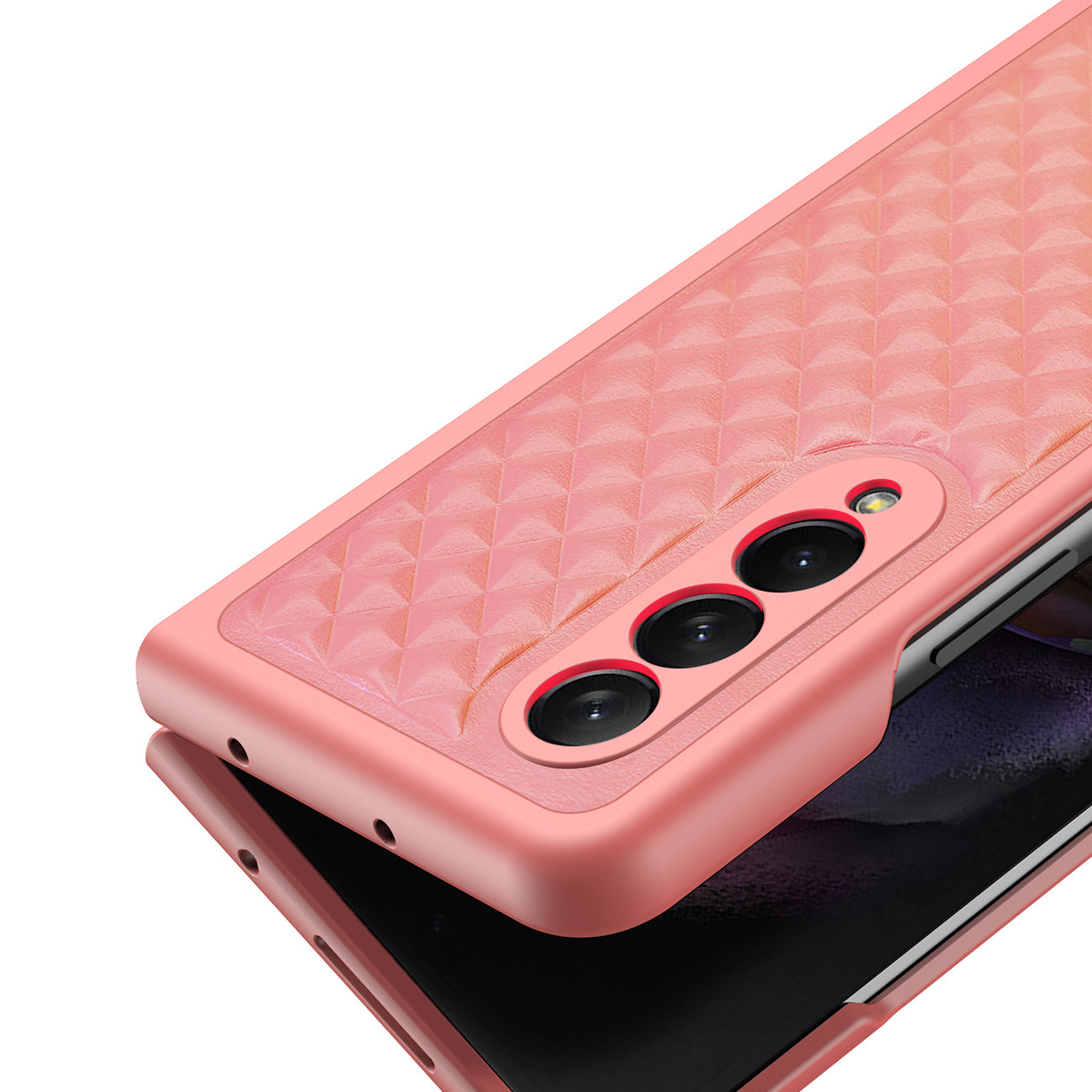 Pokrowiec Dux Ducis Venice czerwony Samsung Galaxy Z Fold 3 / 7