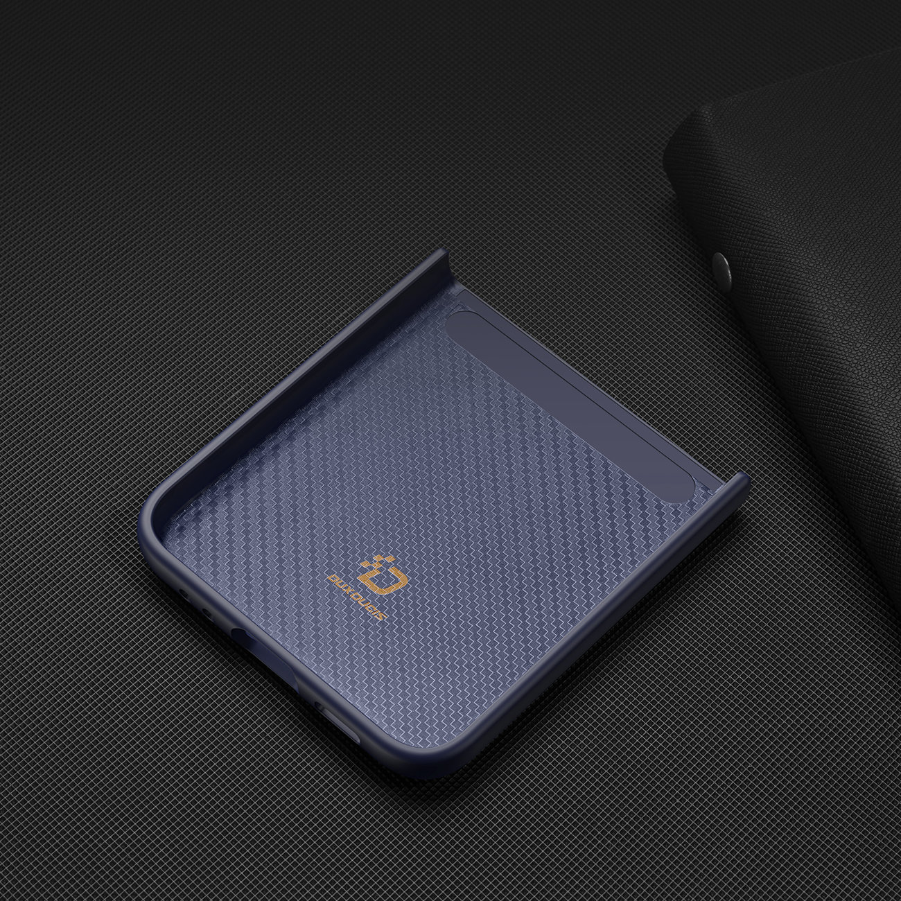 Pokrowiec Dux Ducis Venice niebieski Samsung Galaxy Z Flip 3 / 8