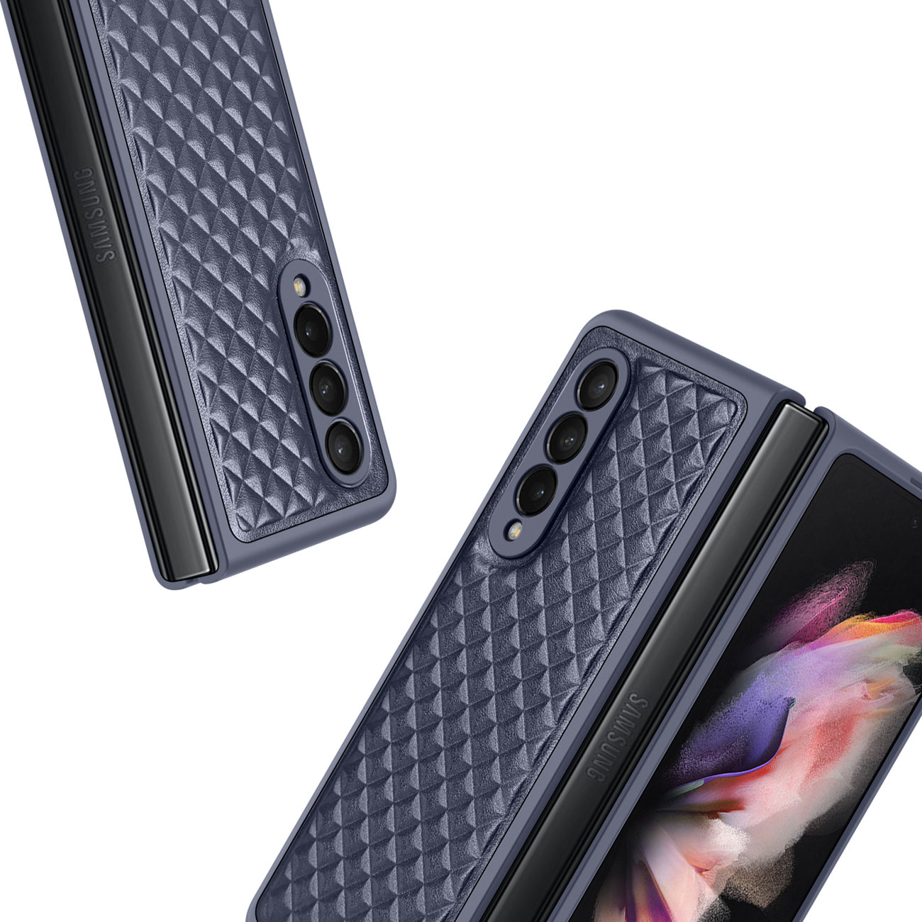 Pokrowiec Dux Ducis Venice niebieski Samsung Galaxy Z Fold 3 / 4