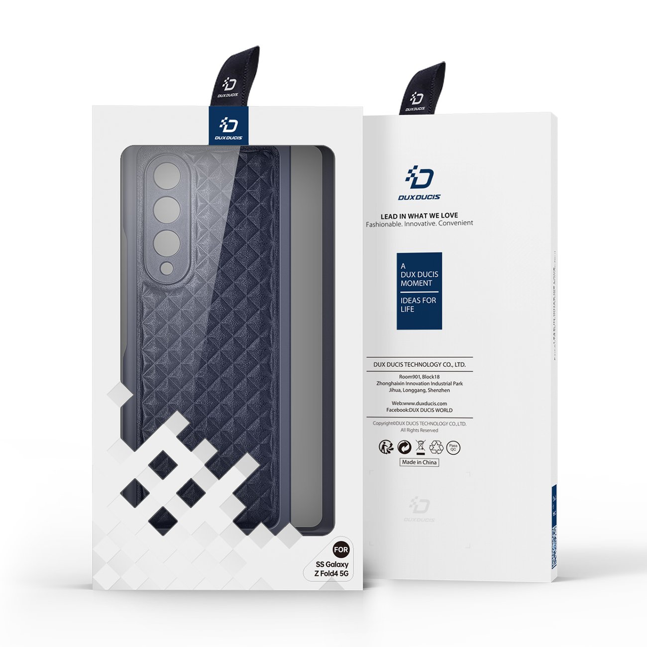 Pokrowiec Dux Ducis Venice niebieski Samsung Galaxy Z Fold 4 / 5