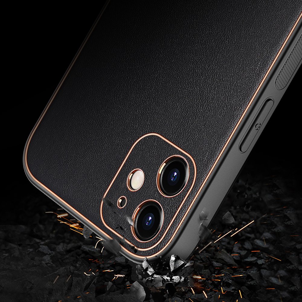 Pokrowiec Dux Ducis Yolo czarny Apple iPhone 12 / 11