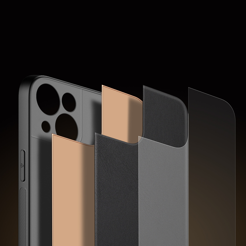 Pokrowiec Dux Ducis Yolo czarny Apple iPhone 13 Mini / 8