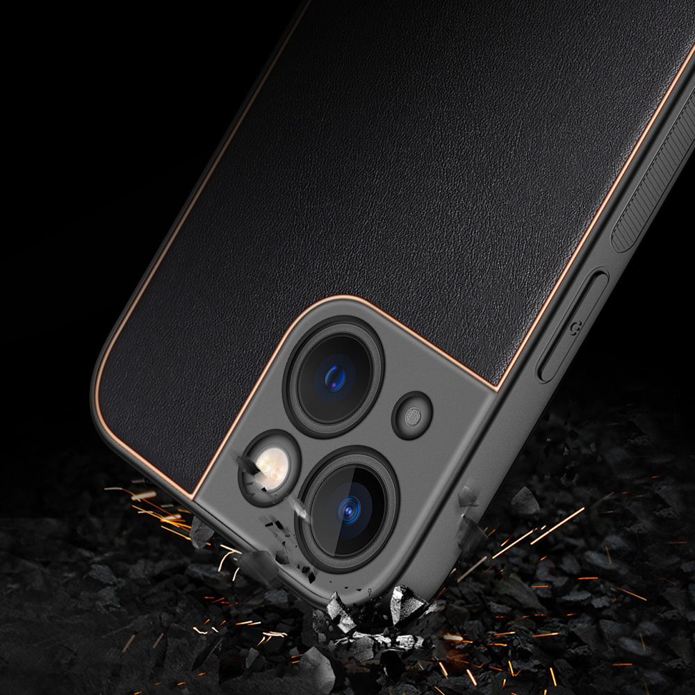 Pokrowiec Dux Ducis Yolo czarny Apple iPhone 13 Mini / 9