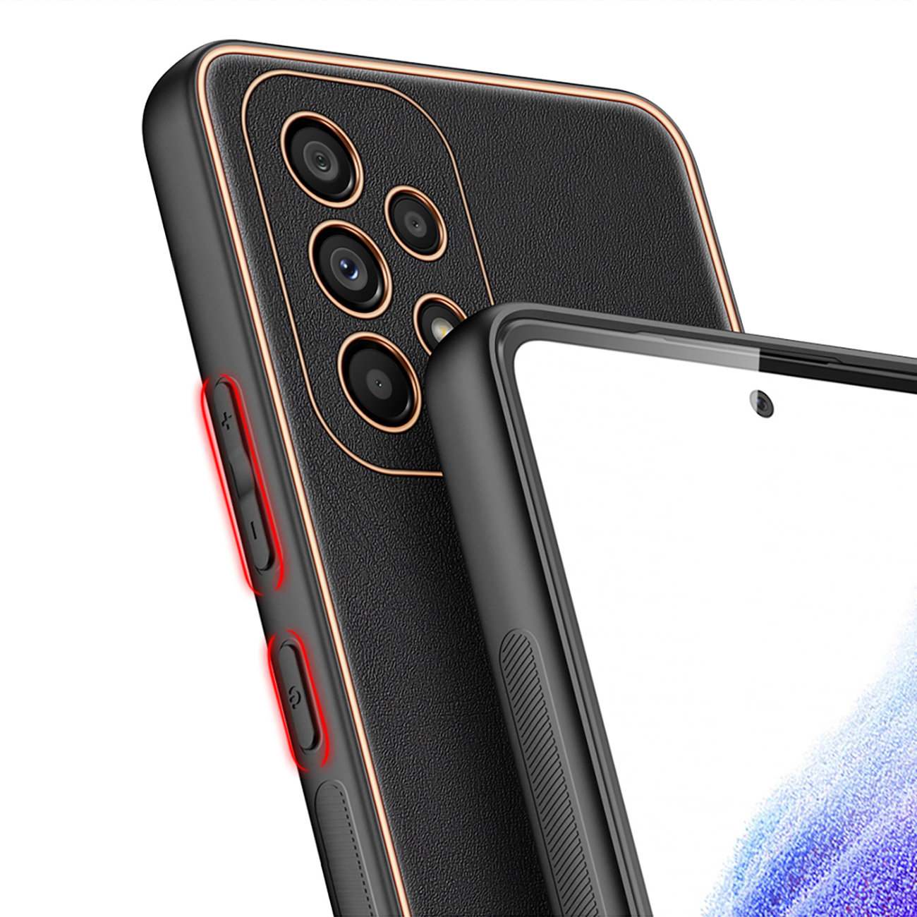 Pokrowiec Dux Ducis Yolo czarny Samsung Galaxy A53 5G / 4 Pokrowiec Dux Ducis Yolo czarny Samsung Galaxy A53 5G / 4