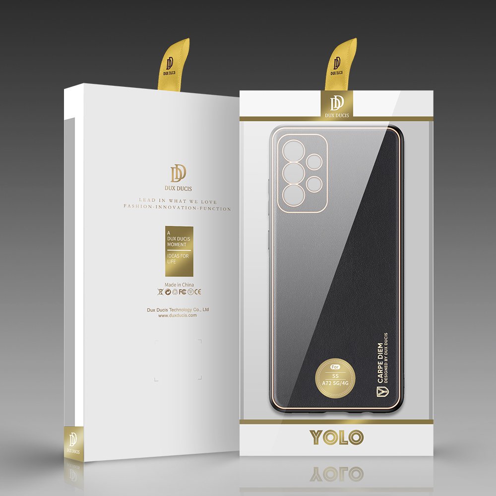 Pokrowiec Dux Ducis Yolo czarny Samsung Galaxy A72 4G / 5 Pokrowiec Dux Ducis Yolo czarny Samsung Galaxy A72 4G / 5