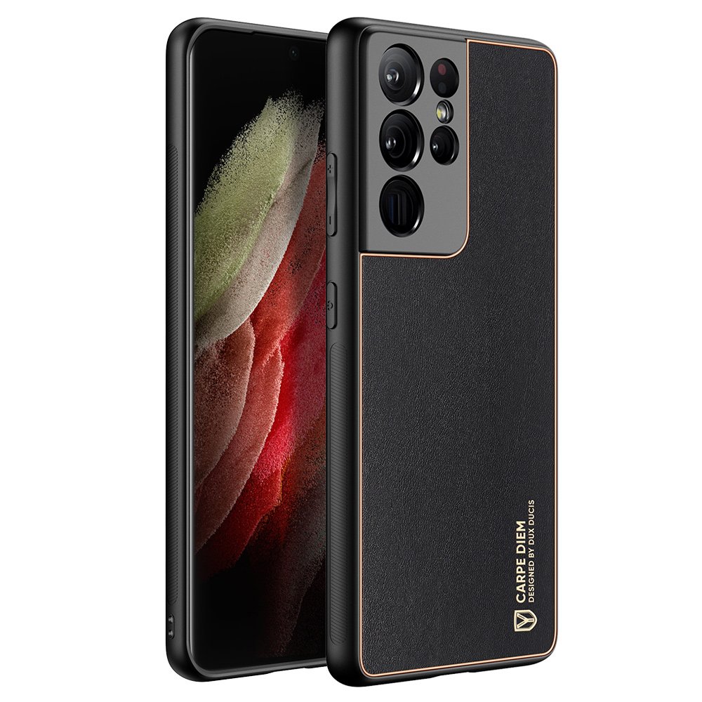 Pokrowiec Dux Ducis Yolo czarny Samsung Galaxy S21 Ultra 5G