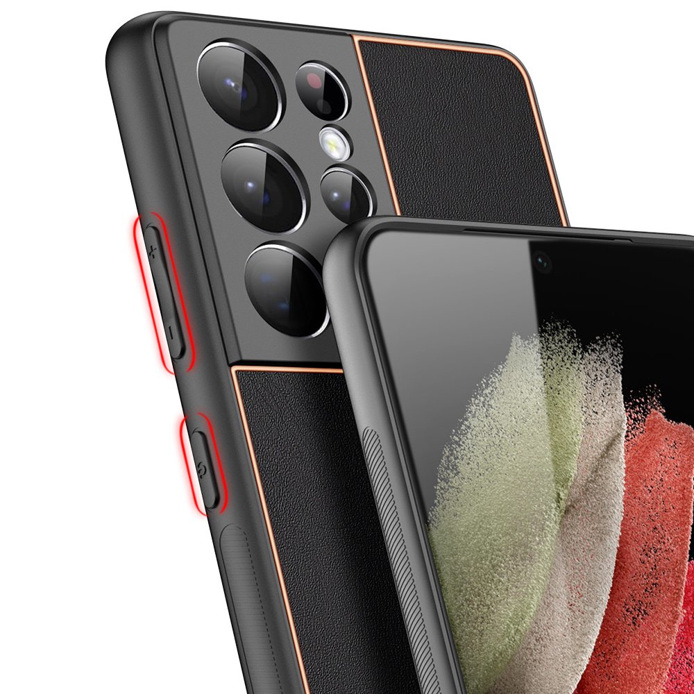 Pokrowiec Dux Ducis Yolo czarny Samsung Galaxy S21 Ultra 5G / 6