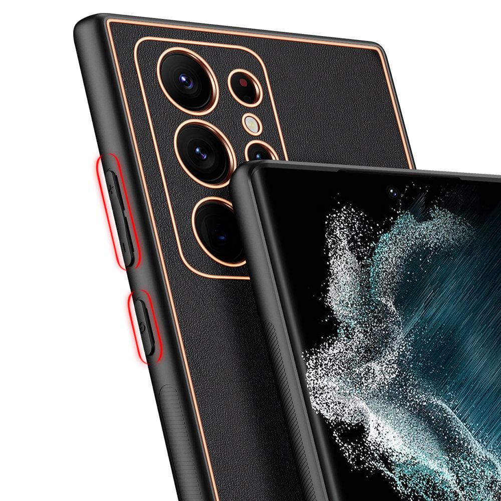 Pokrowiec Dux Ducis Yolo czarny Samsung Galaxy S22 Ultra / 7 Pokrowiec Dux Ducis Yolo czarny Samsung Galaxy S22 Ultra / 7