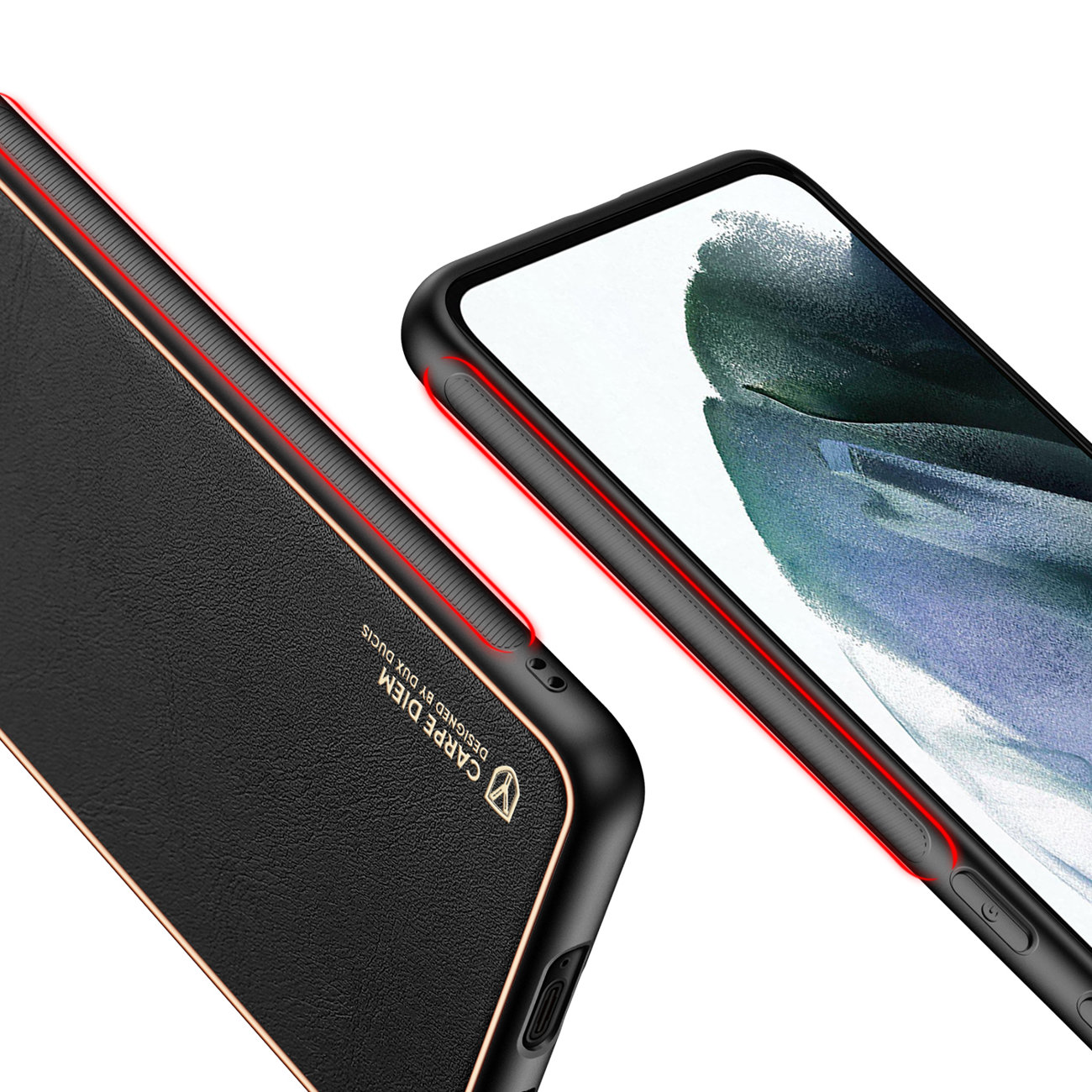 Pokrowiec Dux Ducis Yolo czarny Samsung S21 FE / 8