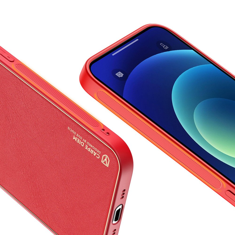 Pokrowiec Dux Ducis Yolo czerwony Apple iPhone 12 / 8