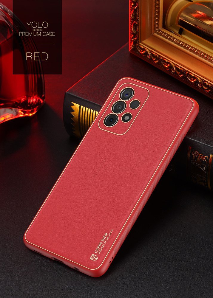 Pokrowiec Dux Ducis Yolo czerwony Samsung A52 4G / 8