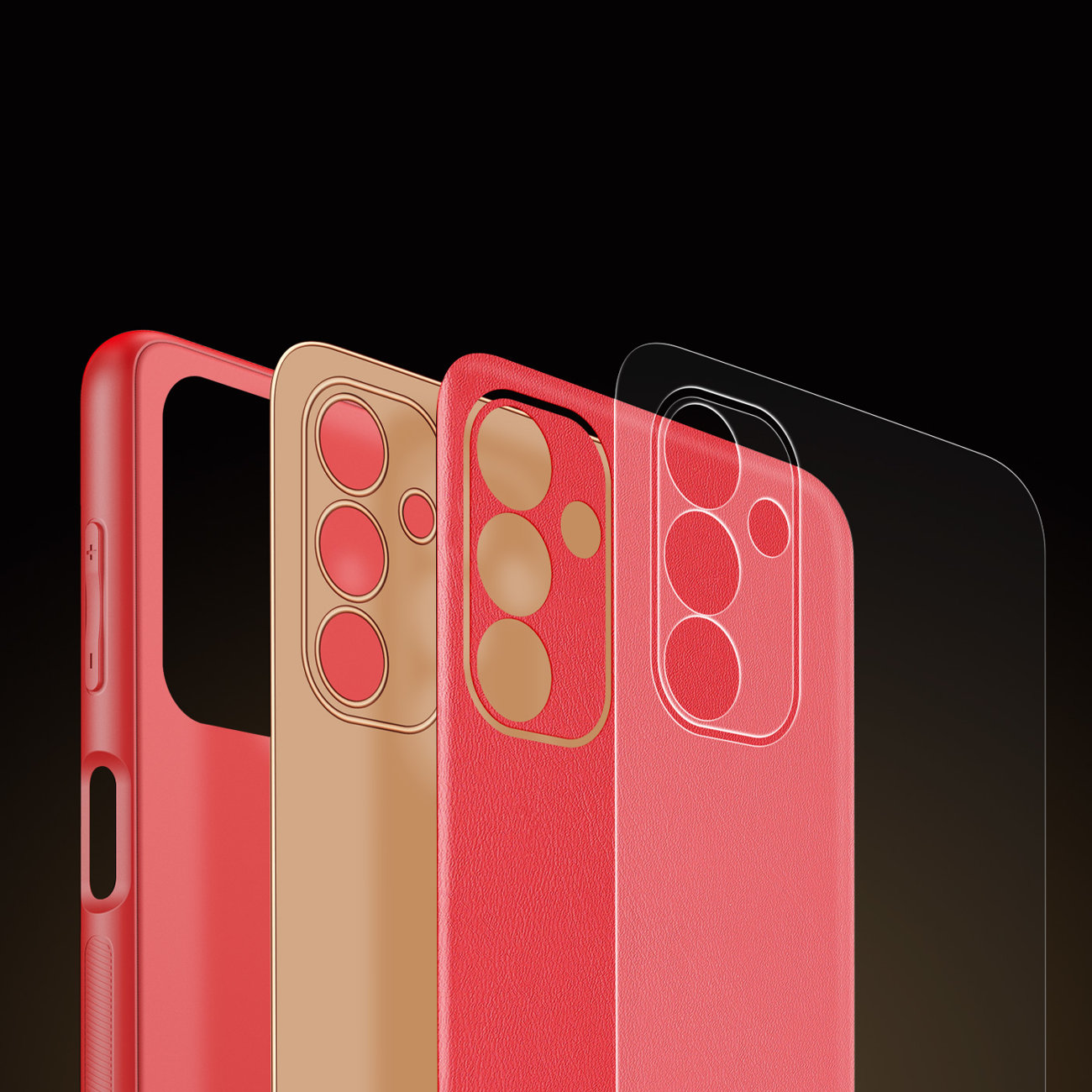 Pokrowiec Dux Ducis Yolo czerwony Samsung Galaxy A13 5G / 10