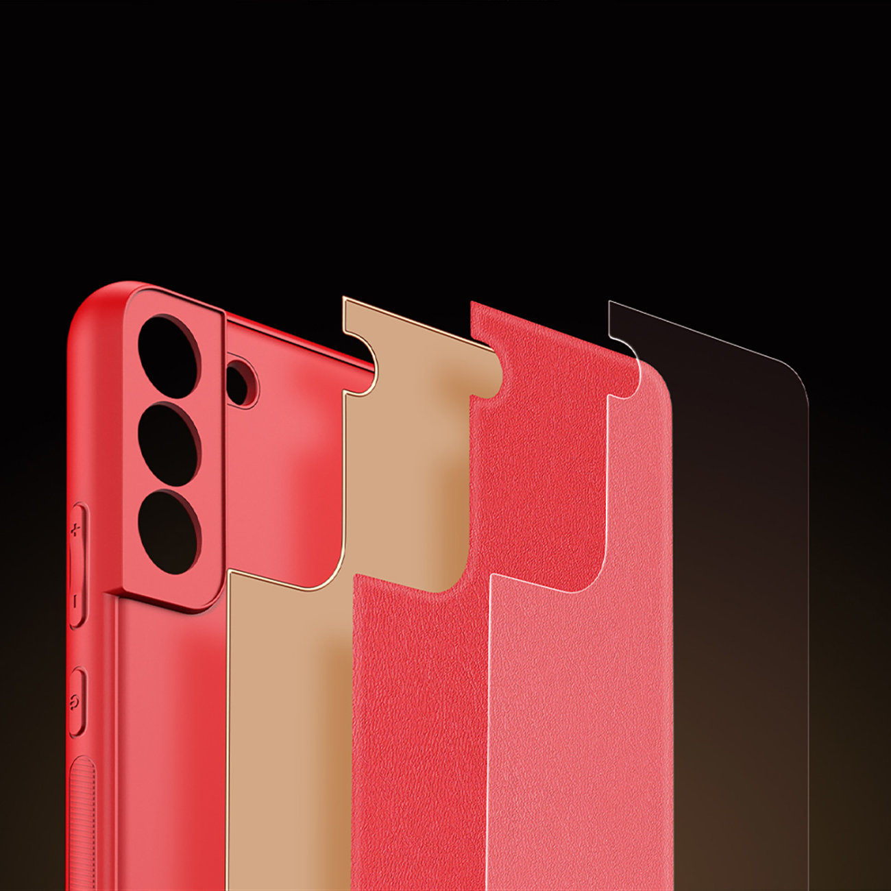 Pokrowiec Dux Ducis Yolo czerwony Samsung Galaxy S22 Plus / 10