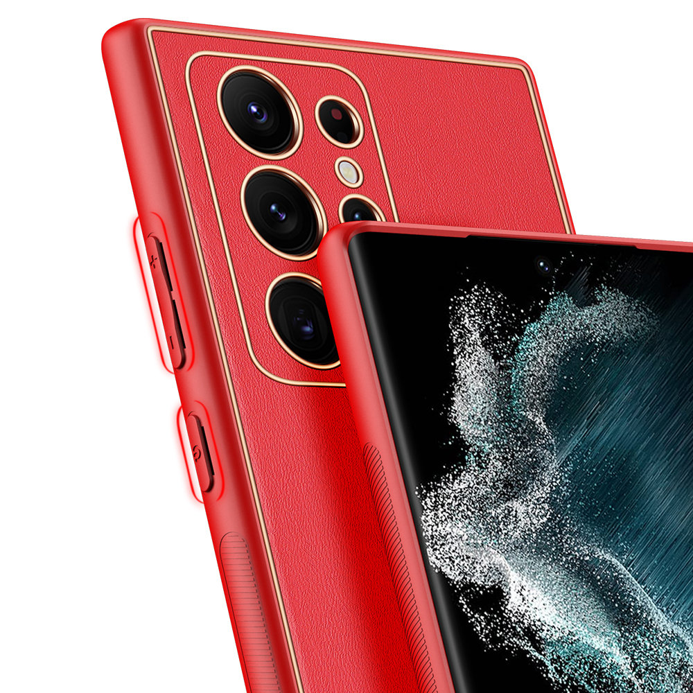 Pokrowiec Dux Ducis Yolo czerwony Samsung Galaxy S22 Ultra / 7 Pokrowiec Dux Ducis Yolo czerwony Samsung Galaxy S22 Ultra / 7