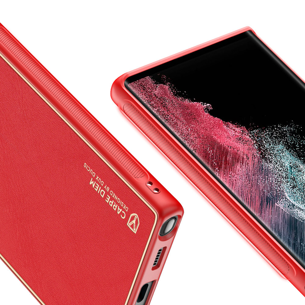 Pokrowiec Dux Ducis Yolo czerwony Samsung Galaxy S22 Ultra / 8