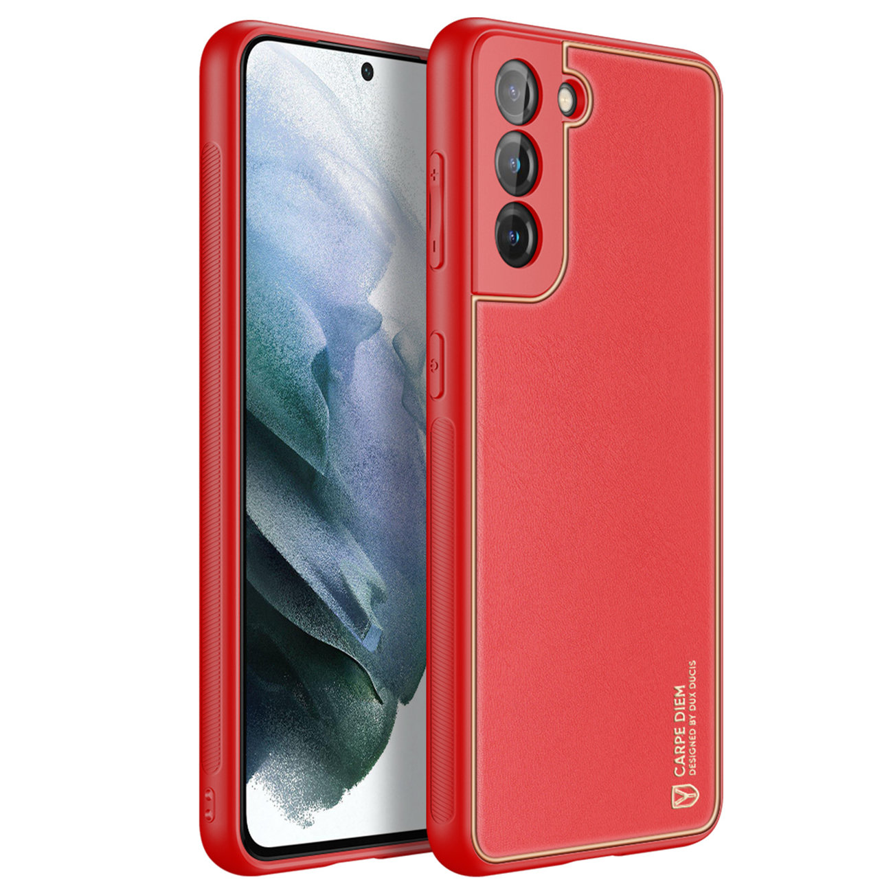 Pokrowiec Dux Ducis Yolo czerwony Samsung S21 FE