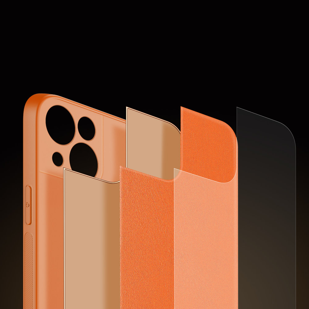 Pokrowiec Dux Ducis Yolo pomara�czowy Apple iPhone 13 Mini / 8