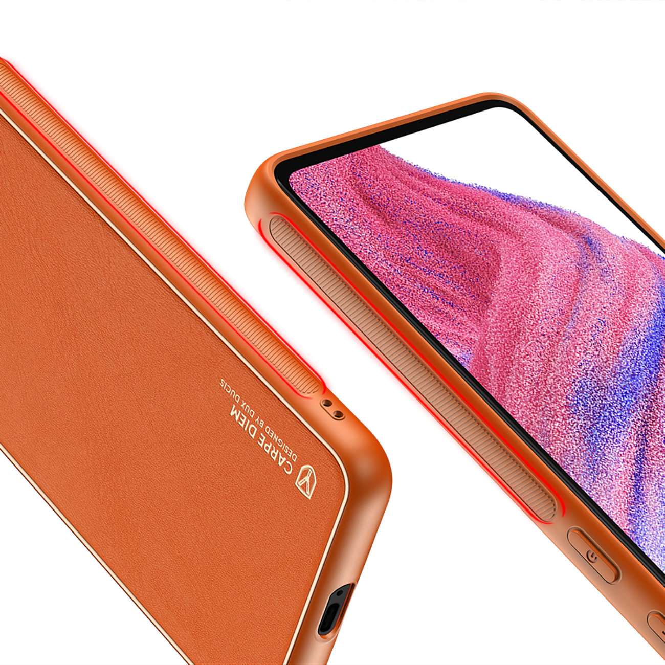 Pokrowiec Dux Ducis Yolo pomarańczowy Samsung Galaxy A53 5G / 6 Pokrowiec Dux Ducis Yolo pomarańczowy Samsung Galaxy A53 5G / 6