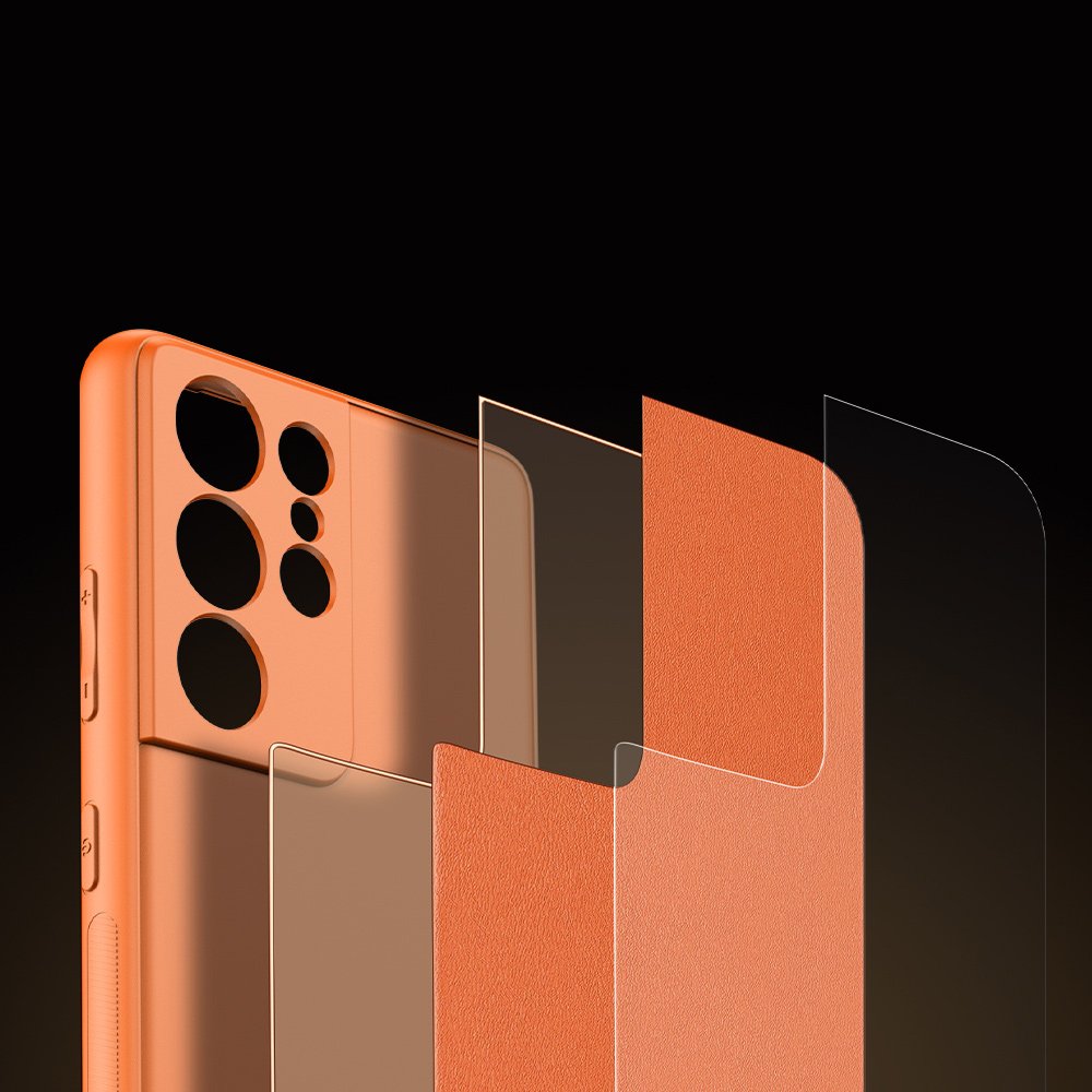 Pokrowiec Dux Ducis Yolo pomara�czowy Samsung Galaxy S21 Ultra 5G / 10