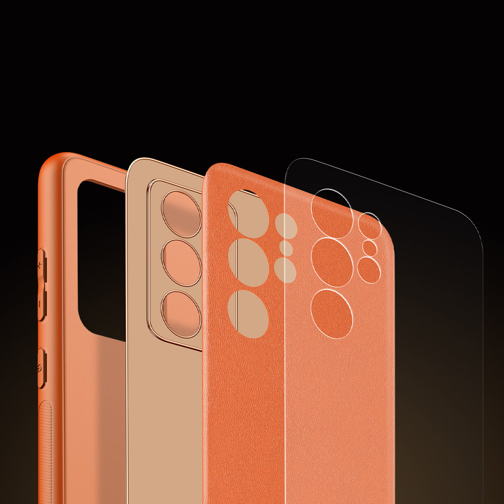 Pokrowiec Dux Ducis Yolo pomarańczowy Samsung Galaxy S22 Ultra / 10 Pokrowiec Dux Ducis Yolo pomarańczowy Samsung Galaxy S22 Ultra / 10