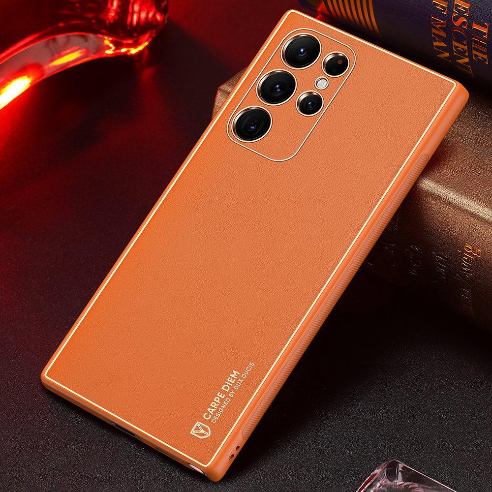 Pokrowiec Dux Ducis Yolo pomarańczowy Samsung Galaxy S22 Ultra / 12 Pokrowiec Dux Ducis Yolo pomarańczowy Samsung Galaxy S22 Ultra / 12