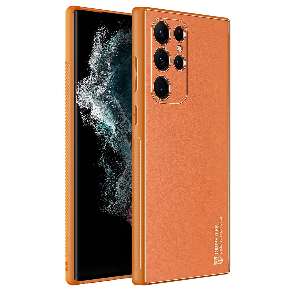 Pokrowiec Dux Ducis Yolo pomarańczowy Samsung Galaxy S22 Ultra / 3 Pokrowiec Dux Ducis Yolo pomarańczowy Samsung Galaxy S22 Ultra / 3