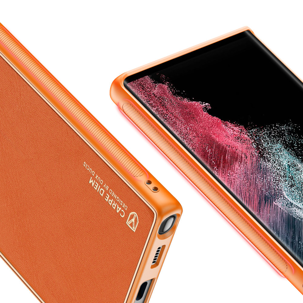 Pokrowiec Dux Ducis Yolo pomarańczowy Samsung Galaxy S22 Ultra / 8 Pokrowiec Dux Ducis Yolo pomarańczowy Samsung Galaxy S22 Ultra / 8