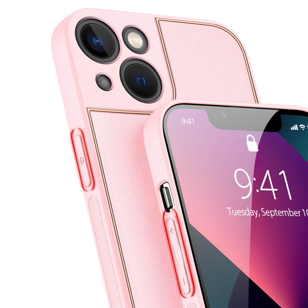 Pokrowiec Dux Ducis Yolo r�owy Apple iPhone 13 Mini / 4