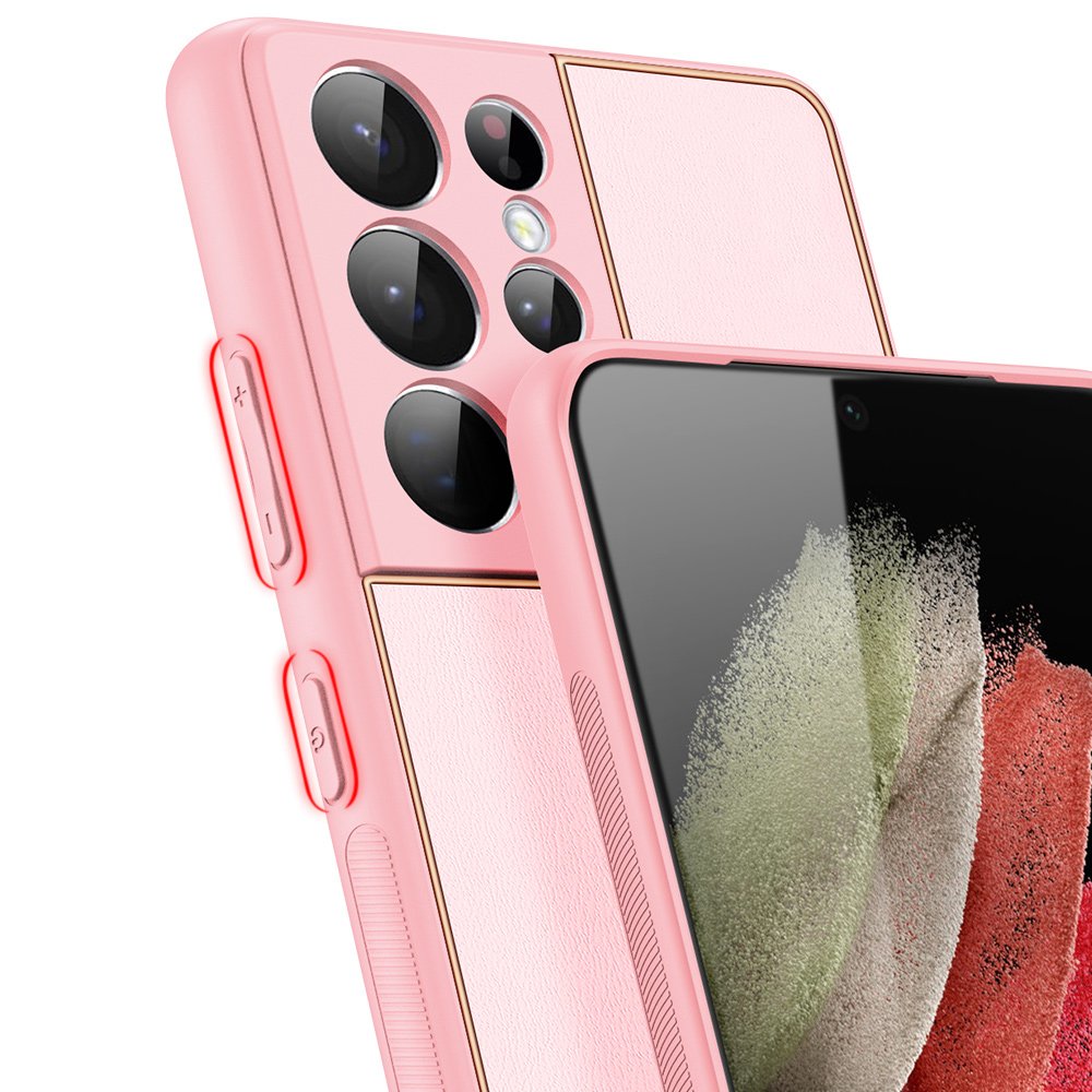 Pokrowiec Dux Ducis Yolo r�owy Samsung Galaxy S21 Ultra 5G / 7